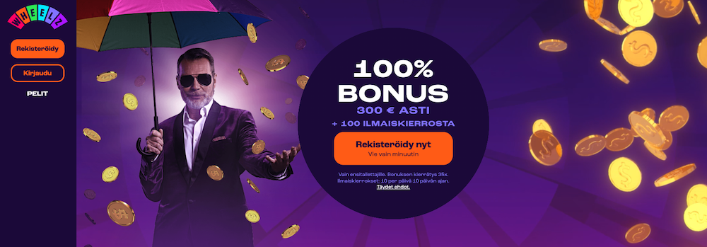 Wheelzin non-sticky bonus